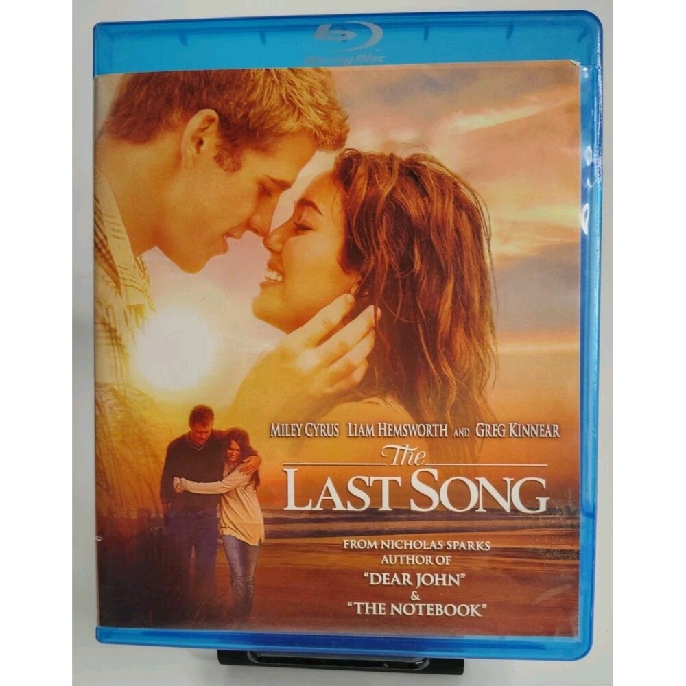 The Last Song Blu-ray 2010 Miley Cyrus, Liam Hemsworth, Nicholas Sparks, Used...